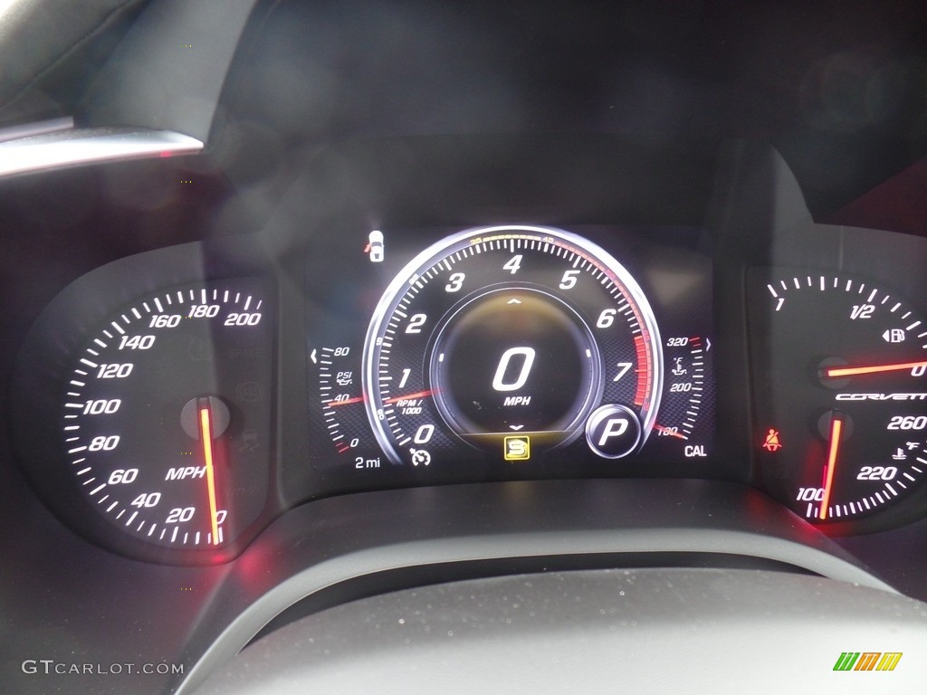 2019 Chevrolet Corvette Stingray Coupe Gauges Photo #126023276