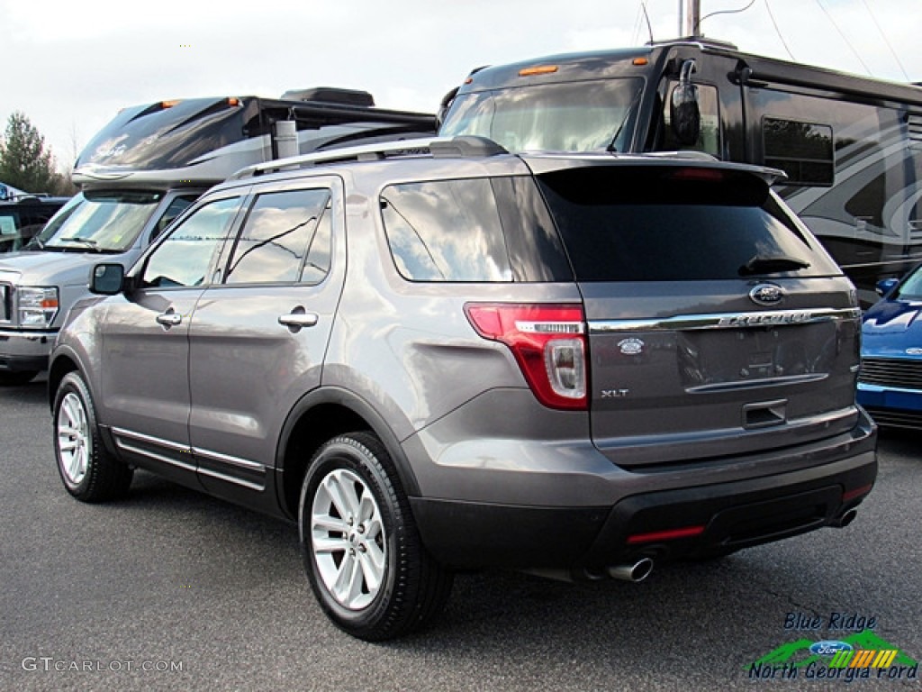 2014 Explorer XLT 4WD - Sterling Gray / Medium Light Stone photo #3