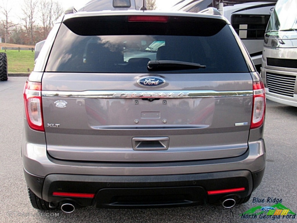 2014 Explorer XLT 4WD - Sterling Gray / Medium Light Stone photo #4