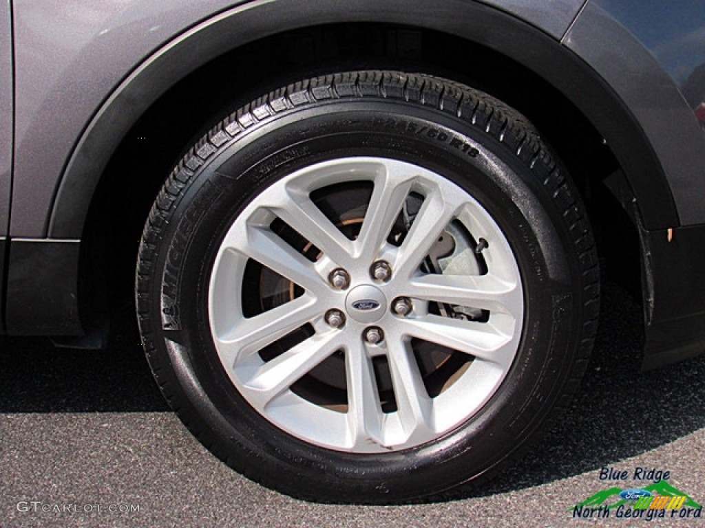 2014 Explorer XLT 4WD - Sterling Gray / Medium Light Stone photo #9