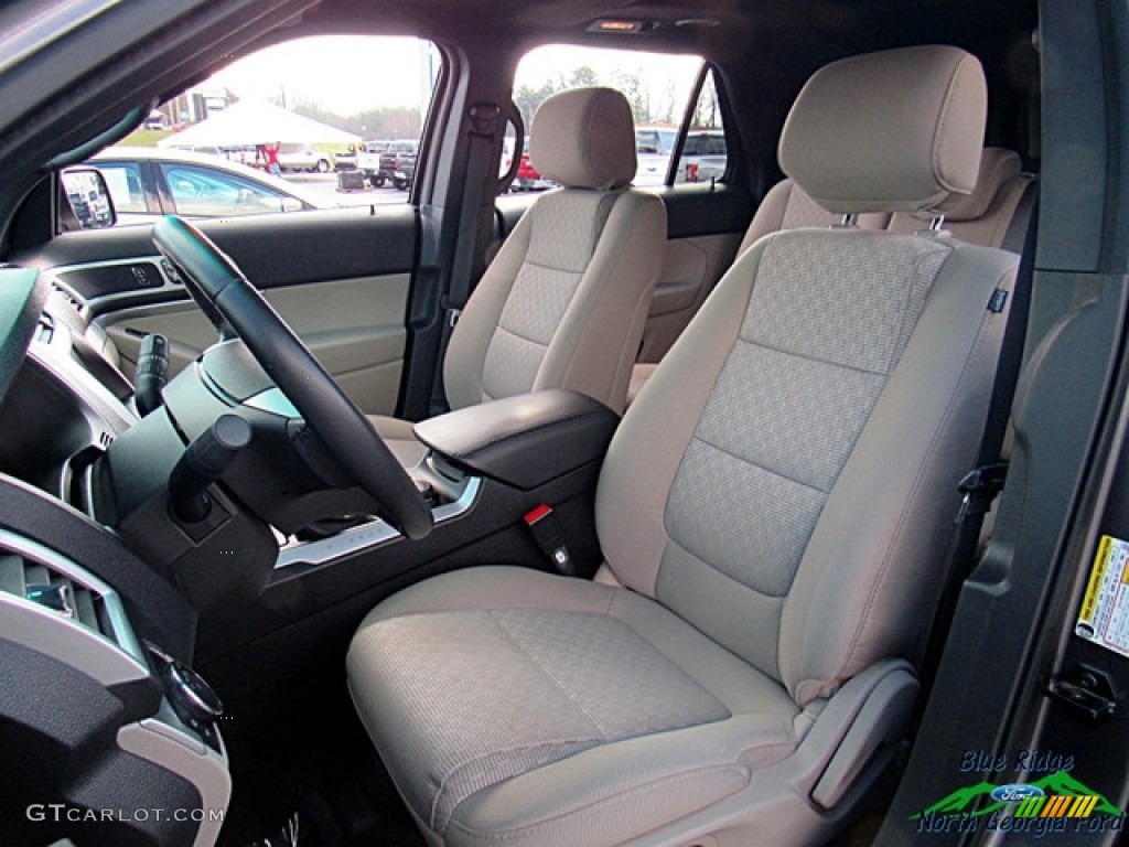 2014 Explorer XLT 4WD - Sterling Gray / Medium Light Stone photo #11