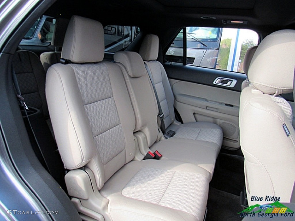 2014 Explorer XLT 4WD - Sterling Gray / Medium Light Stone photo #14