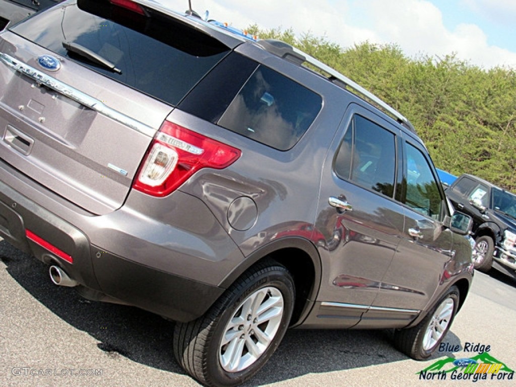 2014 Explorer XLT 4WD - Sterling Gray / Medium Light Stone photo #35