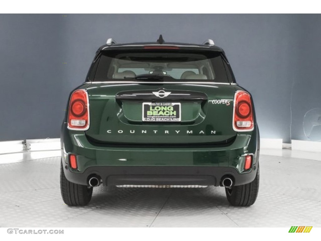 2017 Countryman Cooper S - British Racing Green II Metallic / Lounge Leather/Satellite Grey photo #3