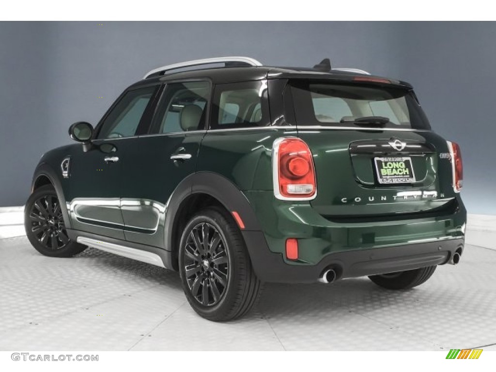 2017 Countryman Cooper S - British Racing Green II Metallic / Lounge Leather/Satellite Grey photo #10