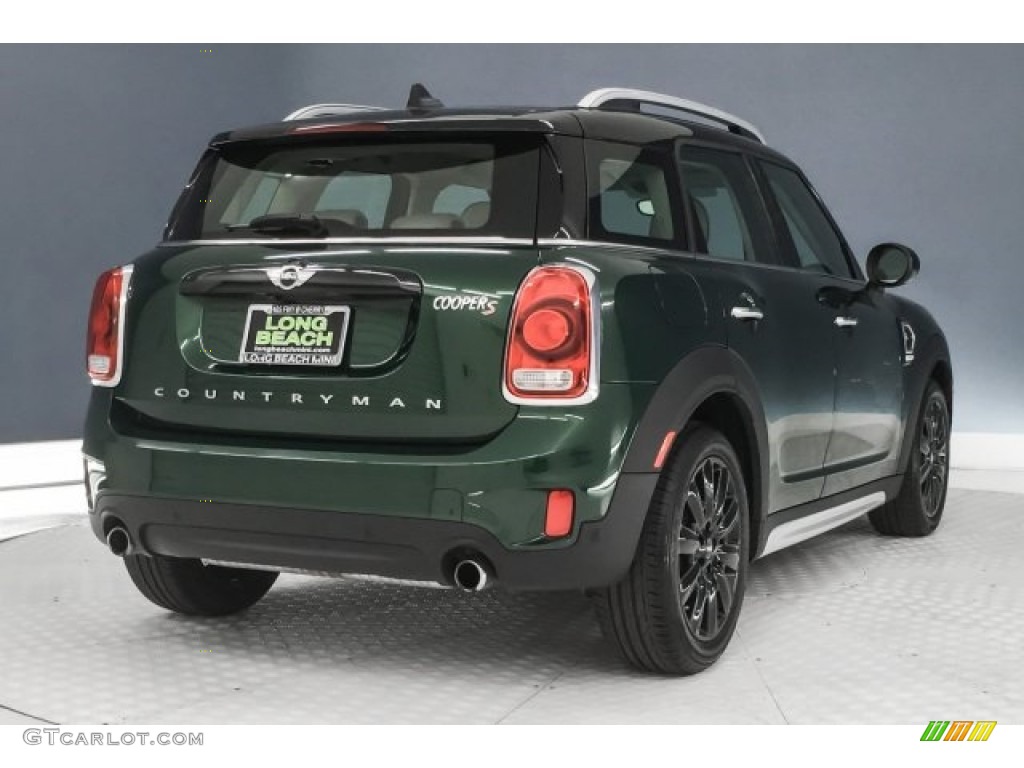 2017 Countryman Cooper S - British Racing Green II Metallic / Lounge Leather/Satellite Grey photo #15