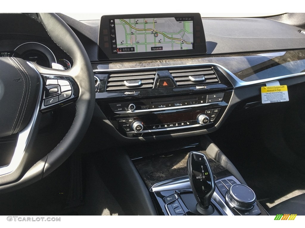 2018 5 Series 540i Sedan - Bluestone Metallic / Black photo #6
