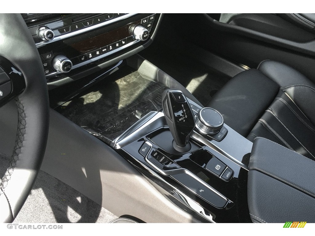 2018 5 Series 540i Sedan - Bluestone Metallic / Black photo #7