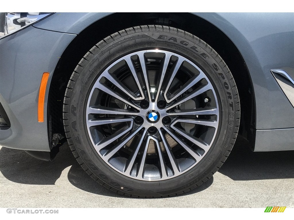 2018 5 Series 540i Sedan - Bluestone Metallic / Black photo #9