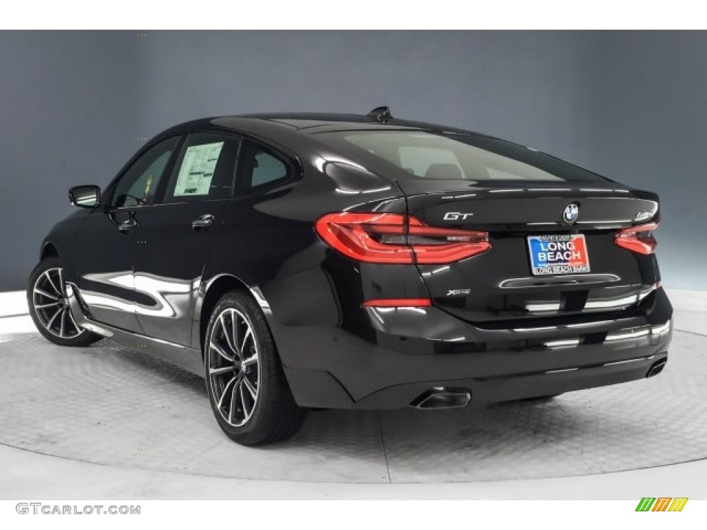 2018 6 Series 640i xDrive Gran Turismo - Black Sapphire Metallic / Black photo #3