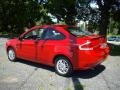 2008 Vermillion Red Ford Focus SE Coupe  photo #4