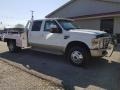 2008 Oxford White Ford F350 Super Duty King Ranch Crew Cab 4x4 Dually  photo #2