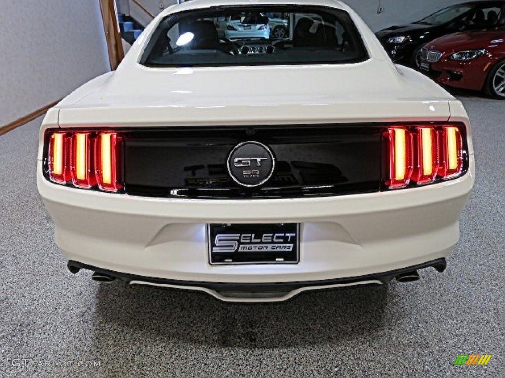 2015 Mustang 50th Anniversary GT Coupe - 50th Anniversary Wimbledon White / 50th Anniversary Cashmere photo #8