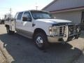 2008 Oxford White Ford F350 Super Duty King Ranch Crew Cab 4x4 Dually  photo #7