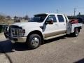 2008 Oxford White Ford F350 Super Duty King Ranch Crew Cab 4x4 Dually  photo #8