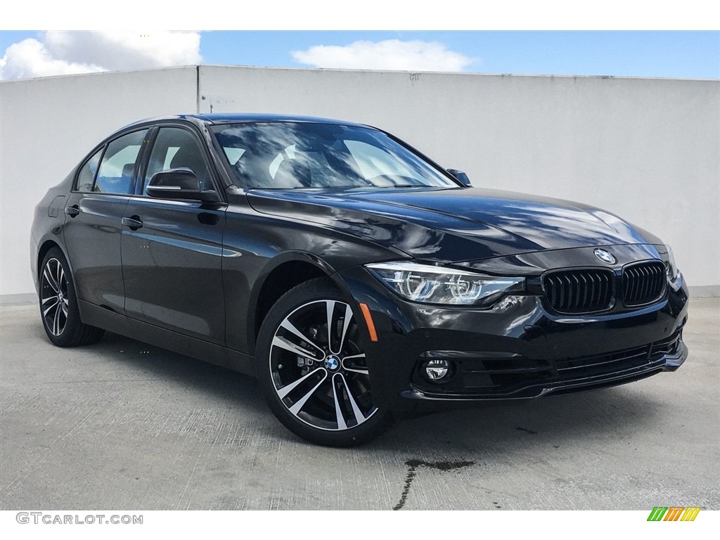 2018 3 Series 330i Sedan - Jet Black / Black photo #12