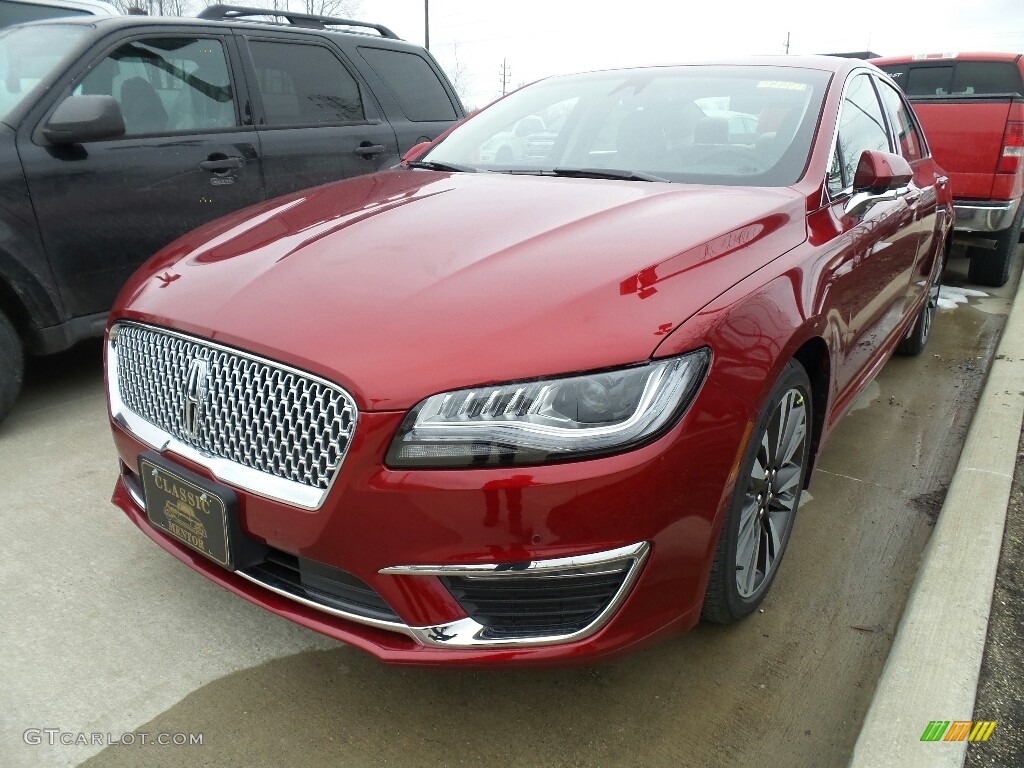 Ruby Red Metallic Lincoln MKZ