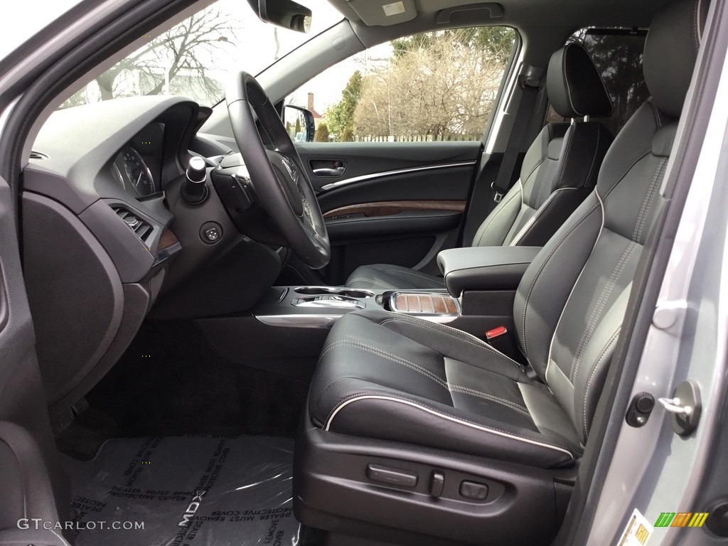 Ebony Interior 2018 Acura MDX Advance SH-AWD Photo #126030899