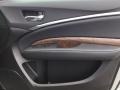 Ebony 2018 Acura MDX Advance SH-AWD Door Panel
