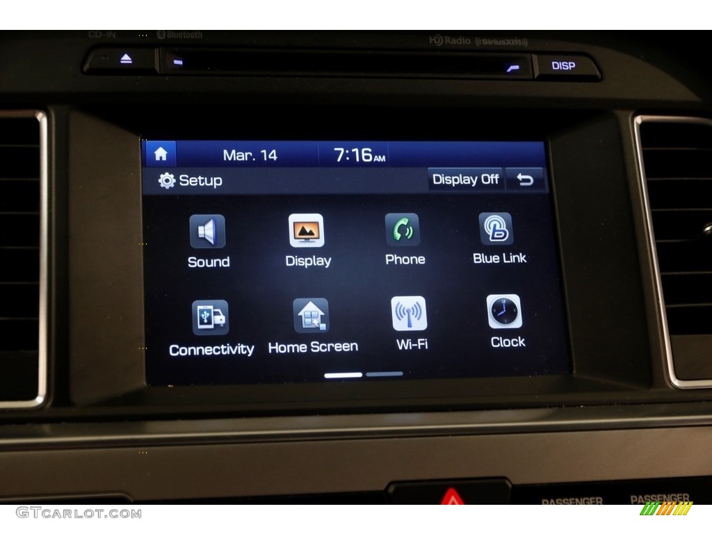 2016 Sonata Sport - Quartz White Pearl / Black photo #10
