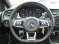 Titan Black 2017 Volkswagen Golf GTI 4-Door 2.0T S Steering Wheel