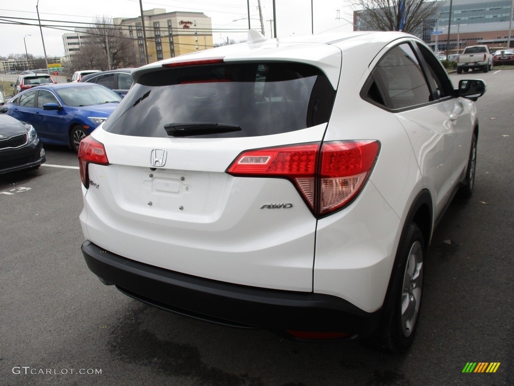 2016 HR-V EX AWD - White Orchid Pearl / Gray photo #5