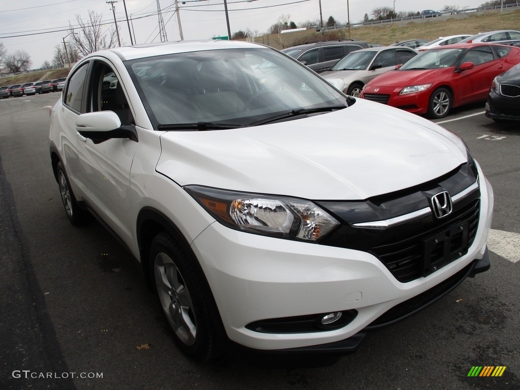 2016 HR-V EX AWD - White Orchid Pearl / Gray photo #7