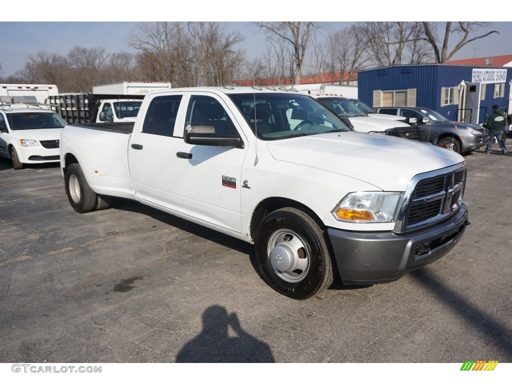 2011 Ram 3500 HD ST Crew Cab Dually - Bright White / Dark Slate Gray/Medium Graystone photo #10