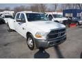 2011 Bright White Dodge Ram 3500 HD ST Crew Cab Dually  photo #11