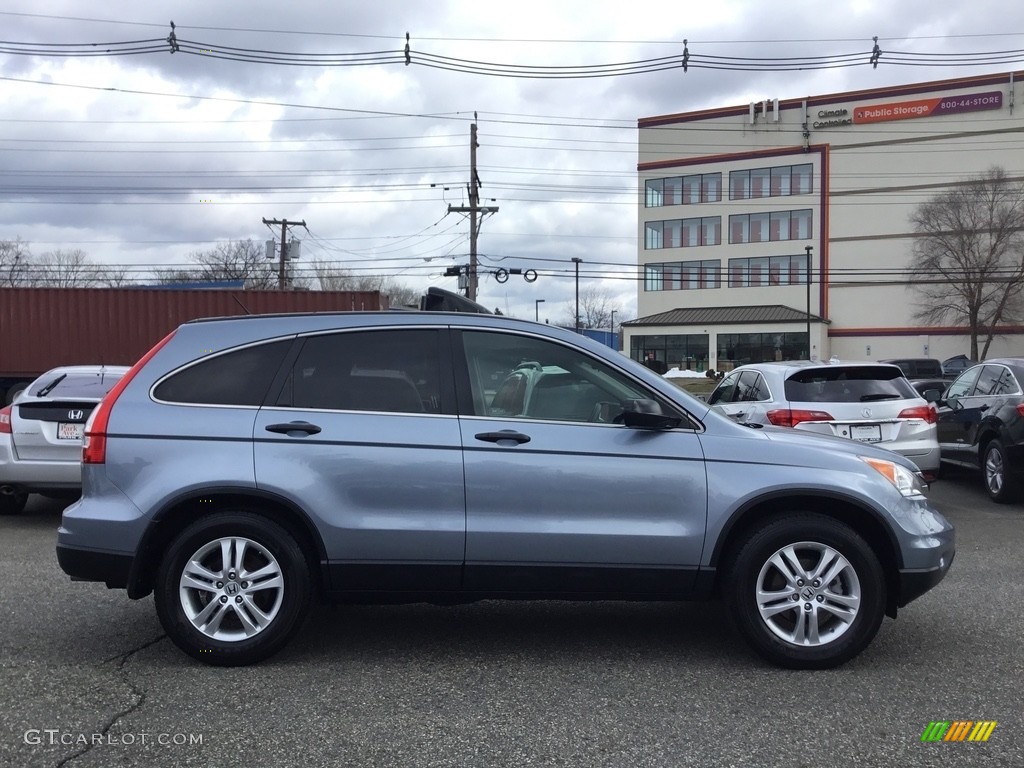 2011 CR-V EX 4WD - Glacier Blue Metallic / Gray photo #2