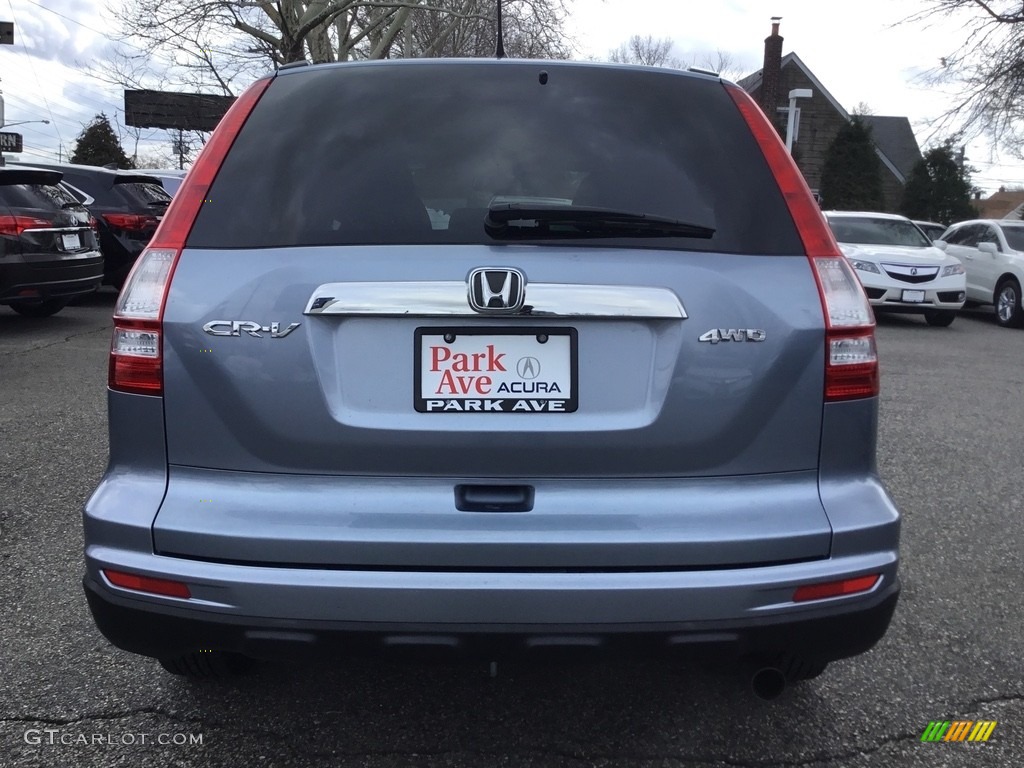 2011 CR-V EX 4WD - Glacier Blue Metallic / Gray photo #4