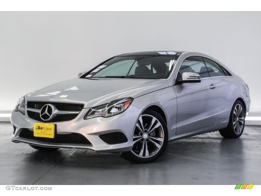 2016 E 400 Coupe - Iridium Silver Metallic / Crystal Grey/Black photo #13