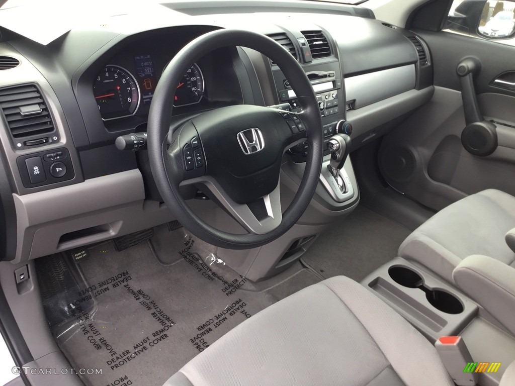 2011 CR-V EX 4WD - Glacier Blue Metallic / Gray photo #11