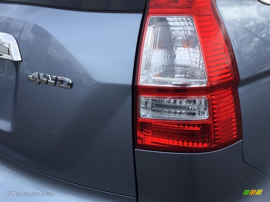 2011 CR-V EX 4WD - Glacier Blue Metallic / Gray photo #22