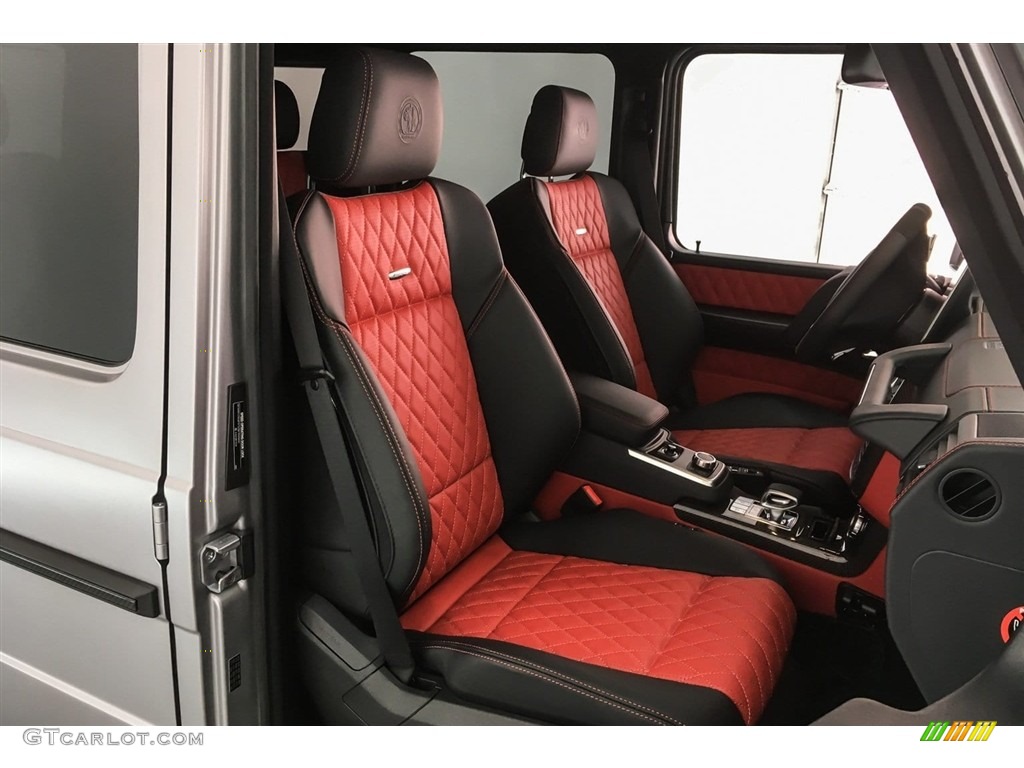 designo Classic Red Two-Tone Interior 2018 Mercedes-Benz G 65 AMG Photo #126034526
