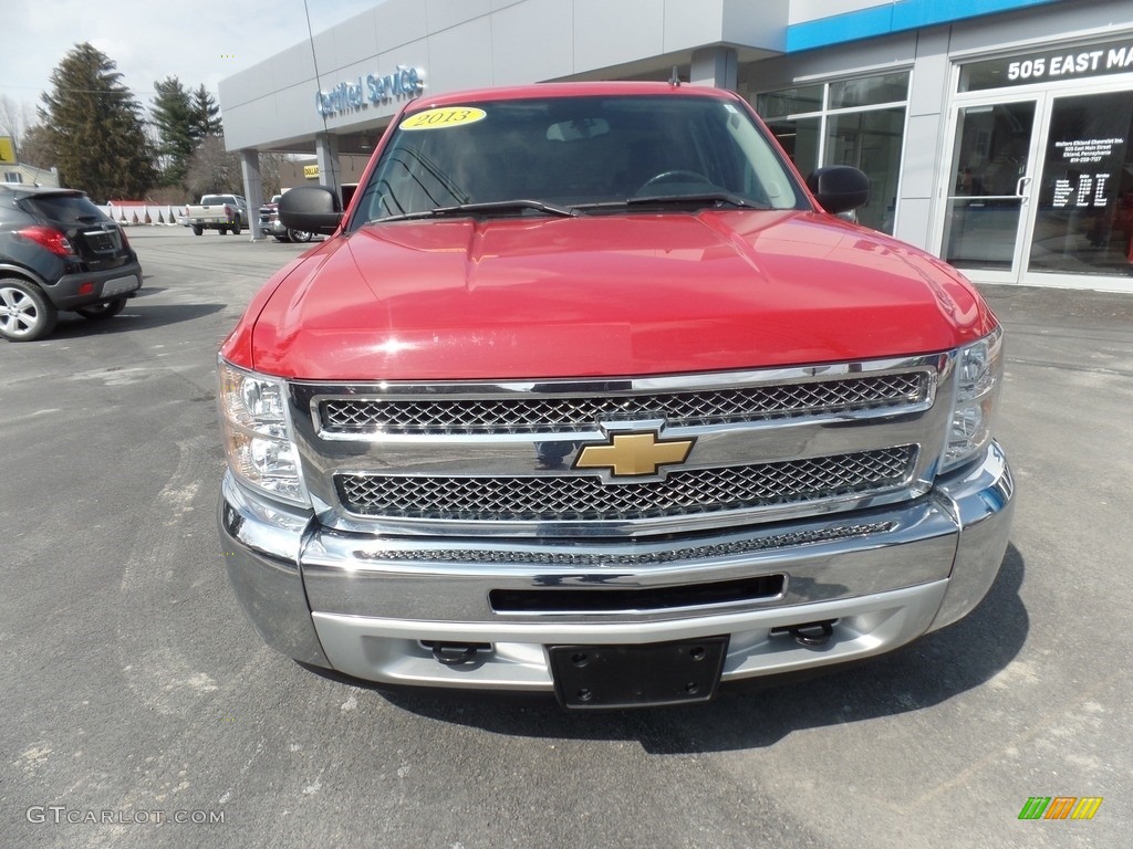 2013 Silverado 1500 LT Crew Cab 4x4 - Victory Red / Ebony photo #2