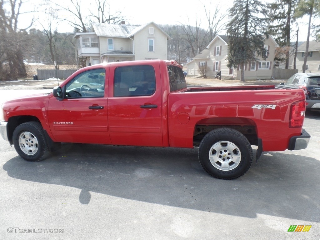 2013 Silverado 1500 LT Crew Cab 4x4 - Victory Red / Ebony photo #5