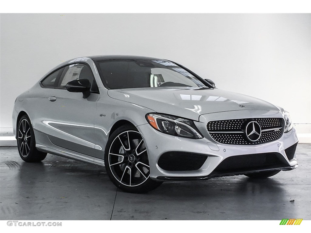 Iridium Silver Metallic 2018 Mercedes-Benz C 43 AMG 4Matic Coupe Exterior Photo #126037436