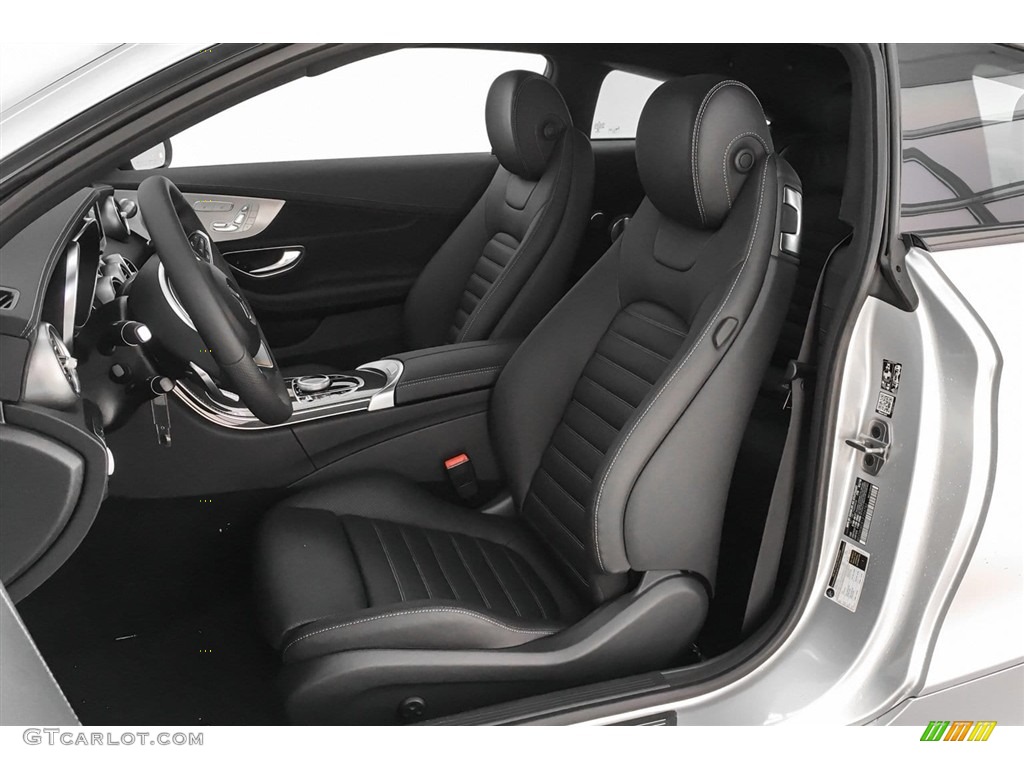 Black Interior 2018 Mercedes-Benz C 43 AMG 4Matic Coupe Photo #126037487
