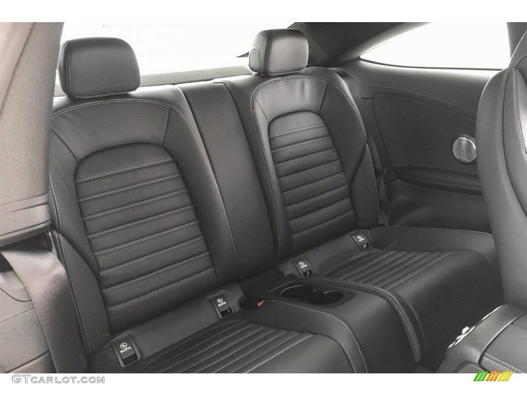 Black Interior 2018 Mercedes-Benz C 43 AMG 4Matic Coupe Photo #126037508