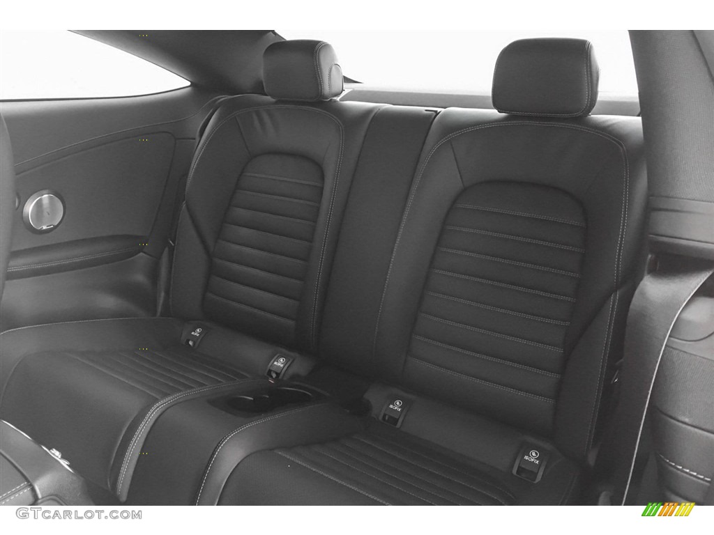 Black Interior 2018 Mercedes-Benz C 43 AMG 4Matic Coupe Photo #126037553