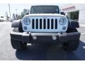 2016 Bright White Jeep Wrangler Unlimited Sport 4x4  photo #2