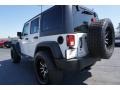 2016 Bright White Jeep Wrangler Unlimited Sport 4x4  photo #9