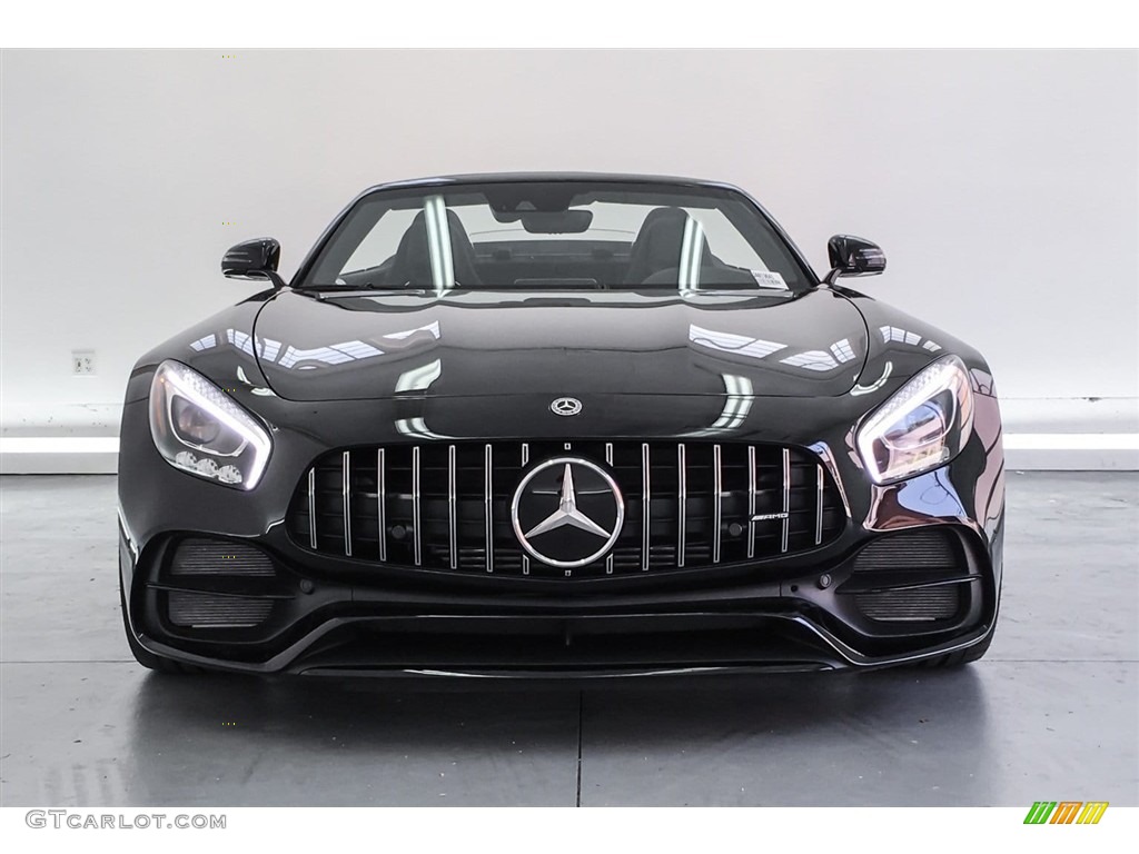 2018 AMG GT C Roadster - Black / Black photo #2