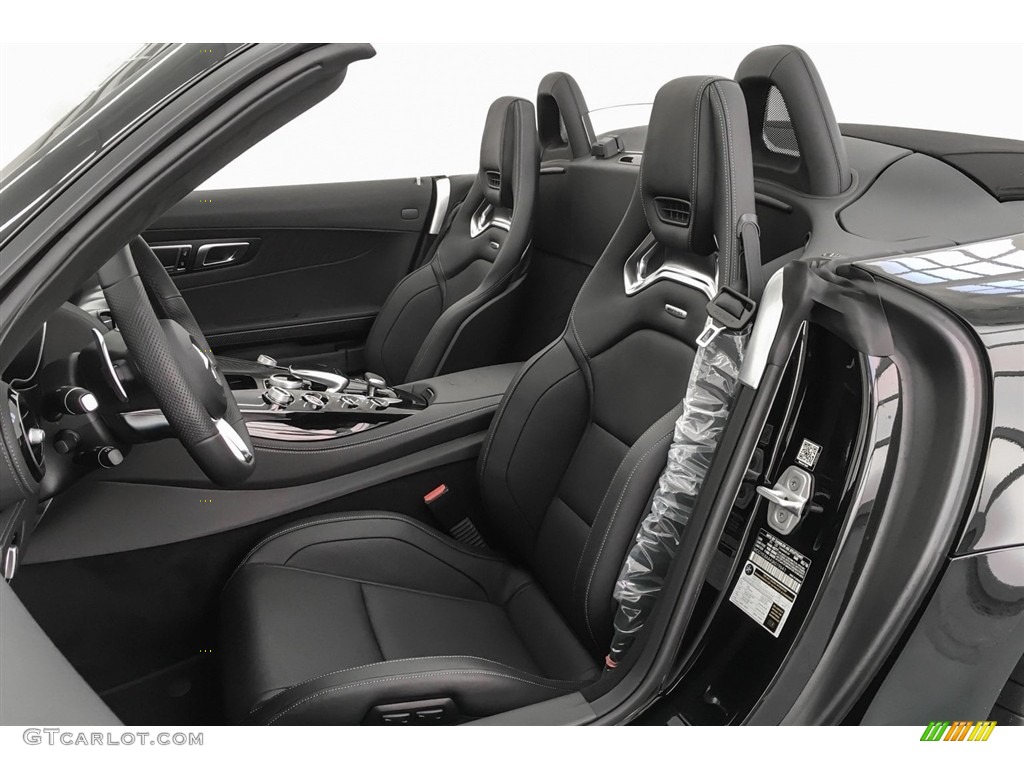 Black Interior 2018 Mercedes-Benz AMG GT C Roadster Photo #126039089