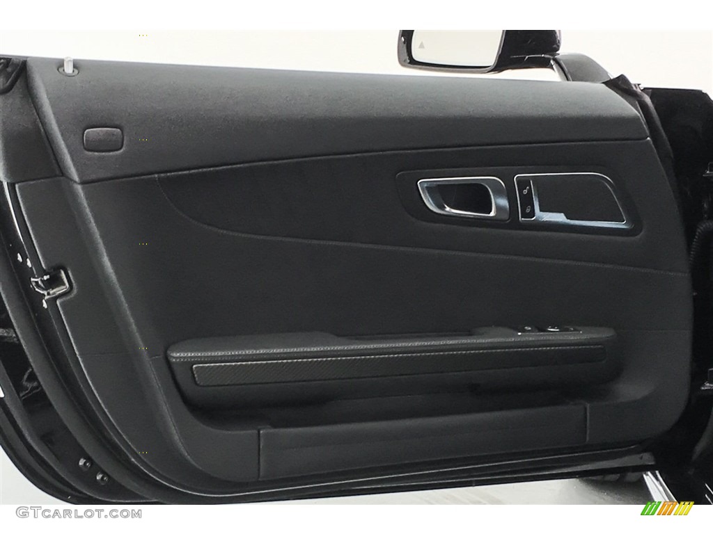 2018 Mercedes-Benz AMG GT C Roadster Black Door Panel Photo #126039323