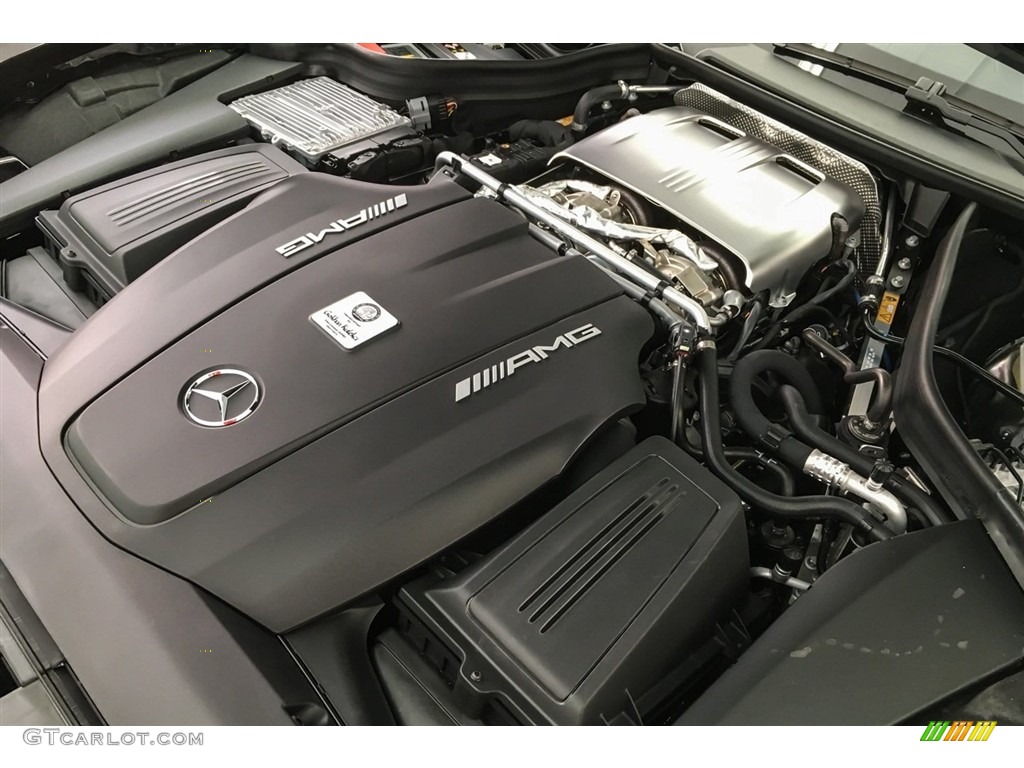 2018 Mercedes-Benz AMG GT C Roadster 4.0 Liter AMG Twin-Turbocharged DOHC 32-Valve VVT V8 Engine Photo #126039470