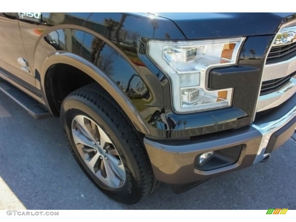 2017 F150 King Ranch SuperCrew 4x4 - Shadow Black / King Ranch Java photo #10