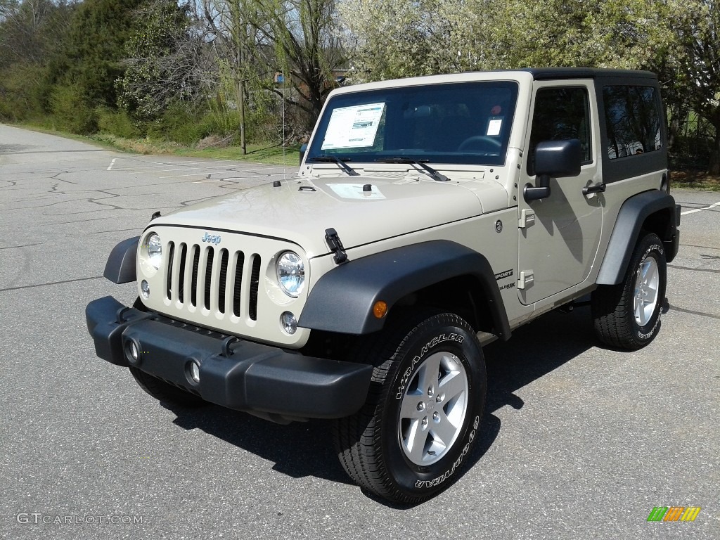 2018 Wrangler Sport 4x4 - Gobi / Black photo #2
