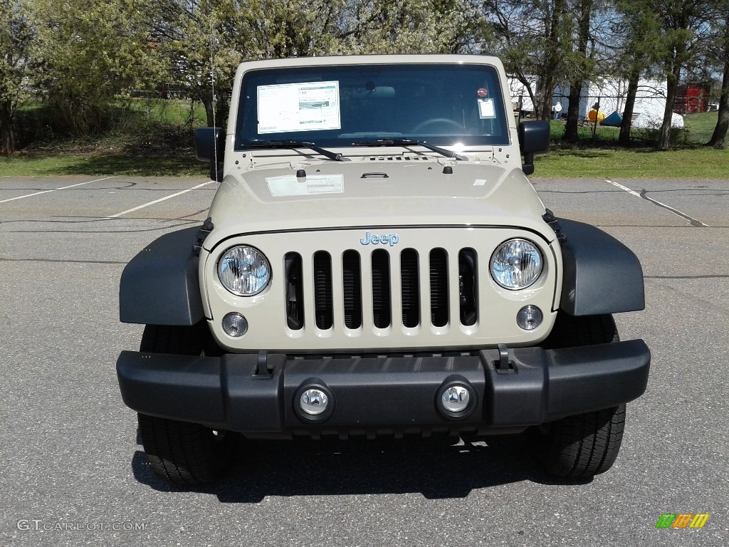 2018 Wrangler Sport 4x4 - Gobi / Black photo #3